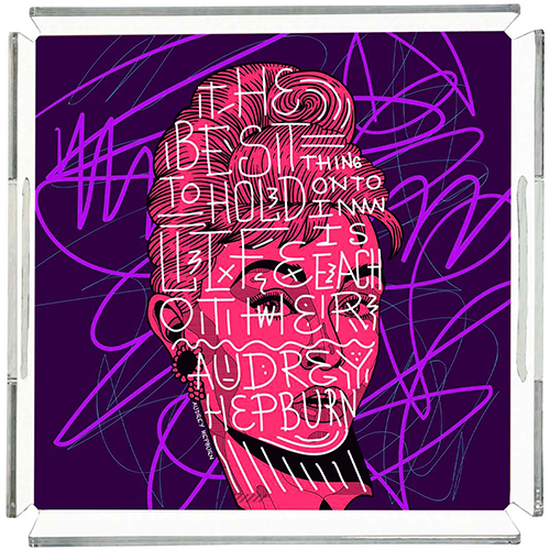 PLEKSİ TEPSİ 25X25 CM